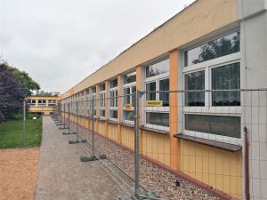 Szkoła w Gronowie przed termomodernizacją