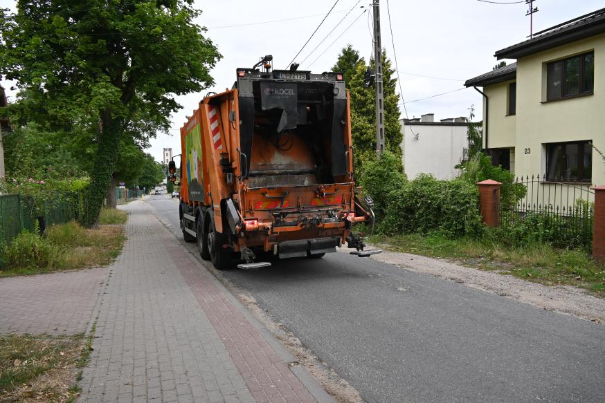 Wywóz odpadów segregowanych w październiku